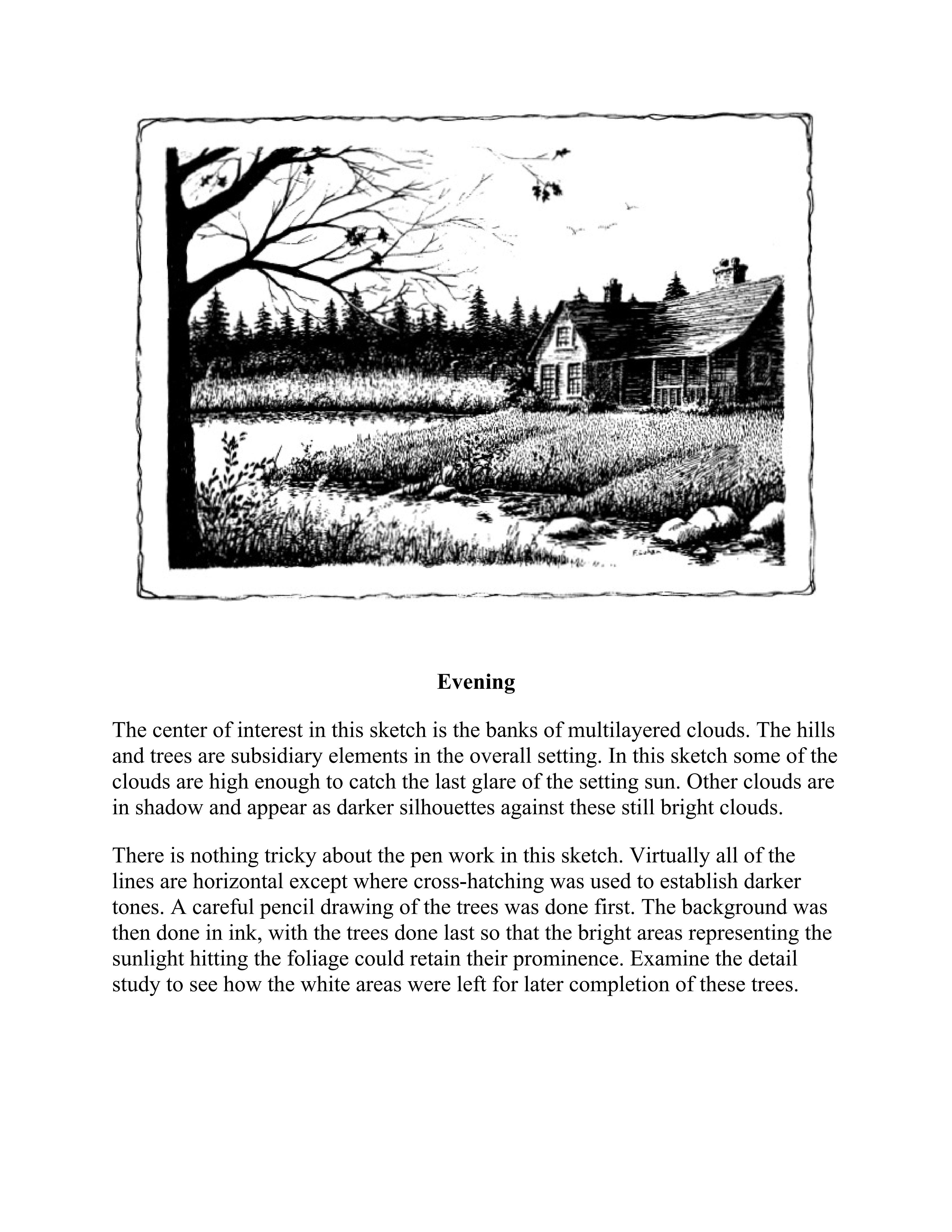 آموزش نقاشی طراحی سیاه قلم شهرری